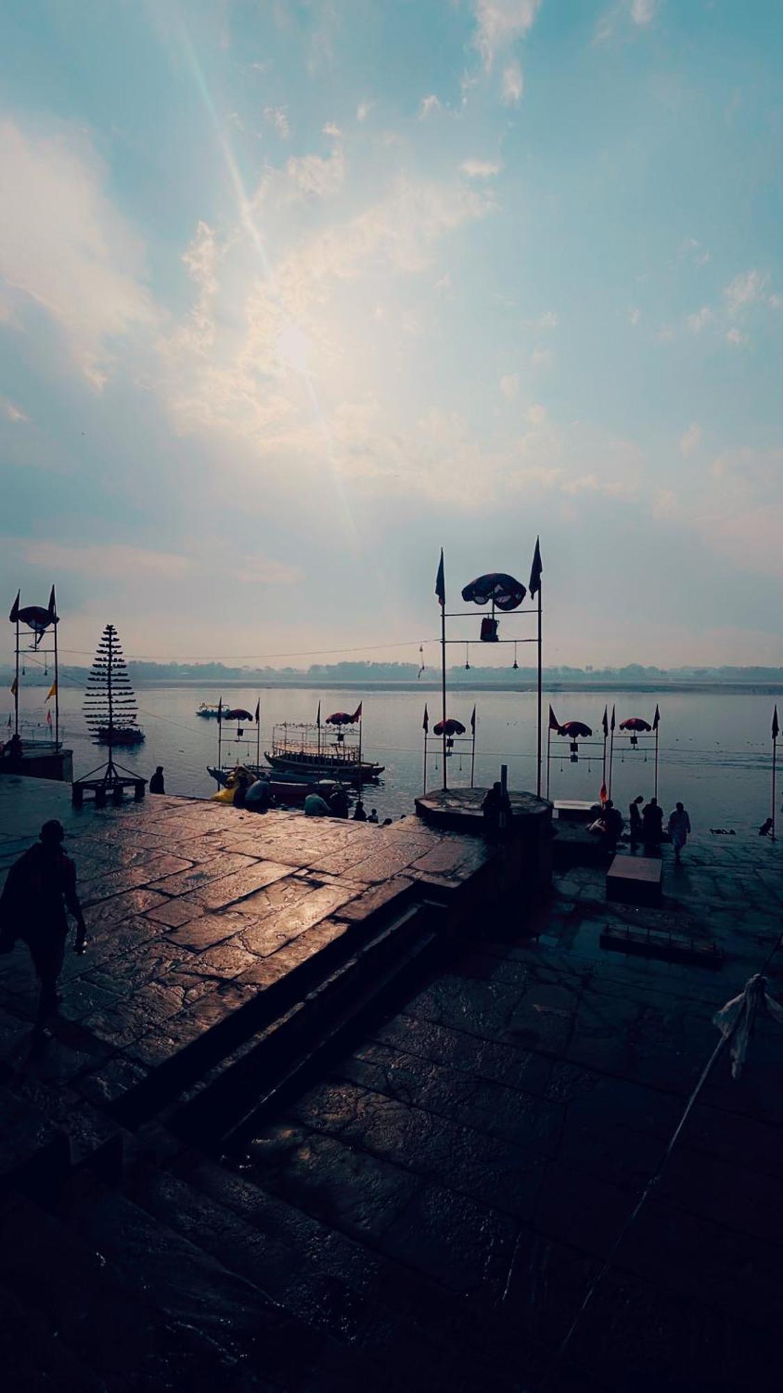 Tandon Lodge On The Ganga Ghat Homestay 瓦拉纳西 外观 照片